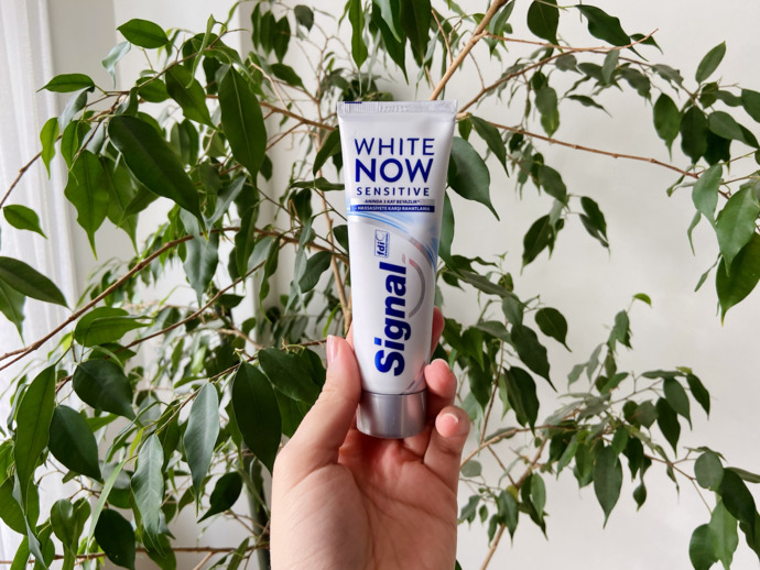 Signal White Now diş macunu kullanan var mı?