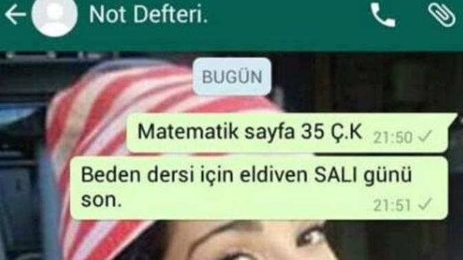Eski sevgiliyi Not defteri olarak kullanmak?