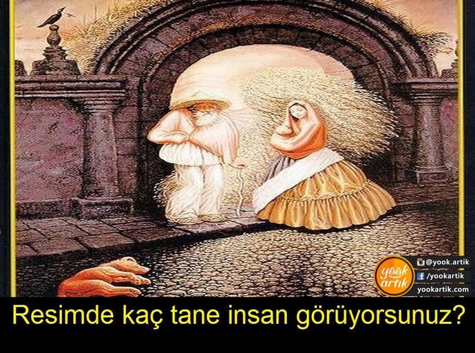 Resimde kaç tane insan görüyorsunuz ?