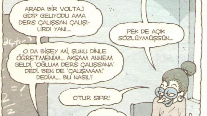 Sabah erken kalkıpta uyanamayanlara gelsin bu karikatür benden :) günaydın , uyandınız mı?