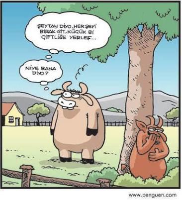 Şeytan diyoki diyip şeytana uyan varmı?