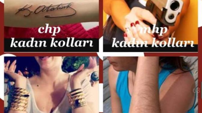Sizce komik olmamış mi Kadin kolları?