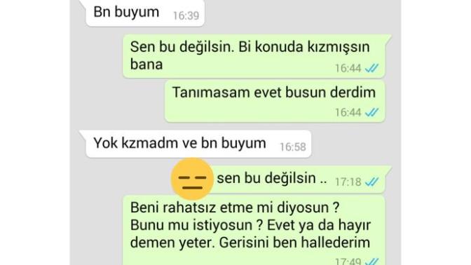Buna öyle bişey yazmalıyım ki bana tekrar mesaj atsın ( Resimli ) ?