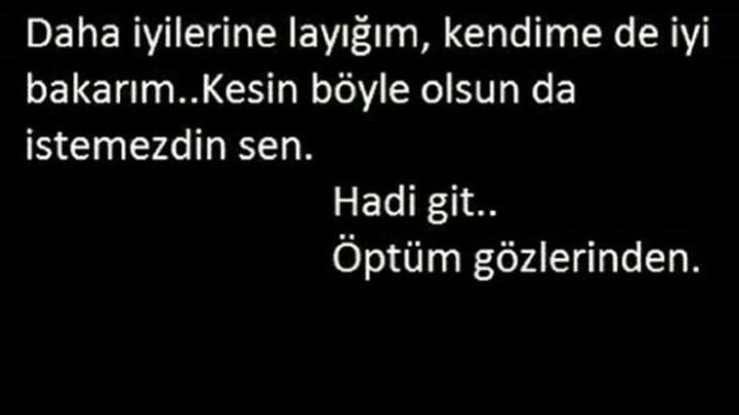 Ayrılmak isteyen sevgili klişeleri nelerdir?