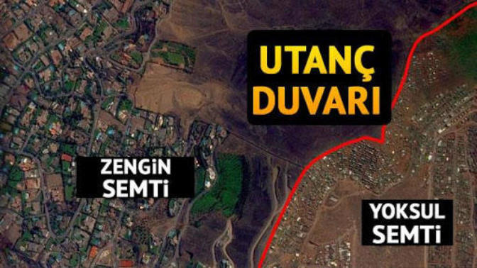 Tc. de zengin ve fakirleri ayiran bir duvar yapilsa ne dusunursunuz?