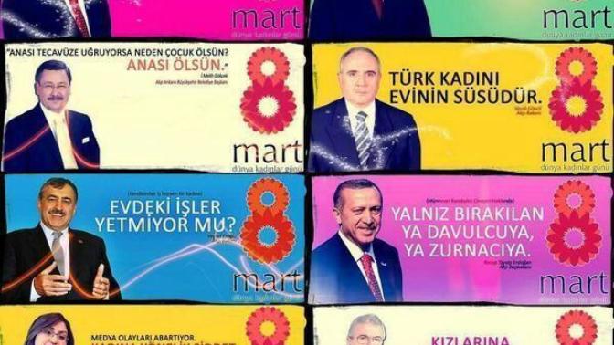 Bir kadinin AKP'ye oy vermesi intiharidir! ?
