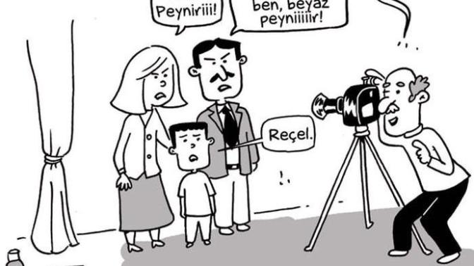Fotoğraf çekerken peynir denir mi?
