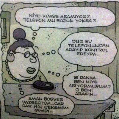 "Slm., nbr? Nslsn?" yazmis, cevap vermedim, sizce anlamis midir?