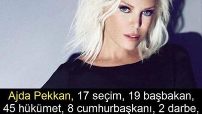 Ajda Pekkan hakkında ne düşünüyorsunuz?