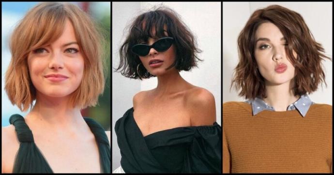 Yüzü ince gösteren saç modeli
