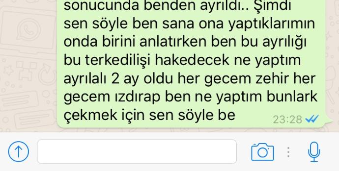 Kızlar, Bunu hakedecek ne yaptım be ne yaptım?