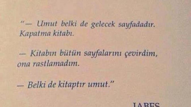 Bir kitap arıyorum ! Bir sözün geçtiği yardimci olun lütfen?