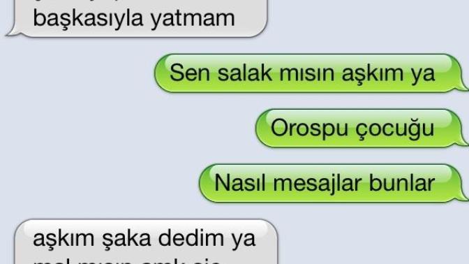 Erkek arkadaşım azmış mı mesajlaşma RESİMLİ?