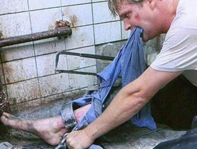 Testere serisini izleyenler, Dr, Gordon'ın yaptığını yapabilir miydiniz? (Resimli) ?