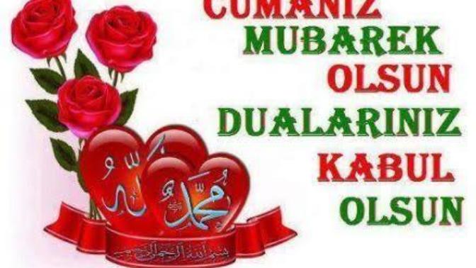 Hayırlı cumalar herkese cumanız mübarek olsun nasılsınız?