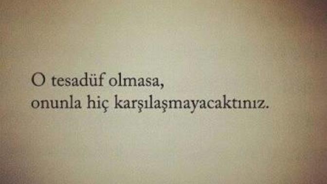 ÇOK MERAK EDİYORUM BURAYA BAKAR MISINIZ AŞK TESADÜFTÜR?