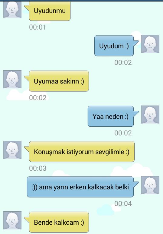 Kız kardeşimin mesajlarını yakaladım. Annemlerle konuşayım mi?