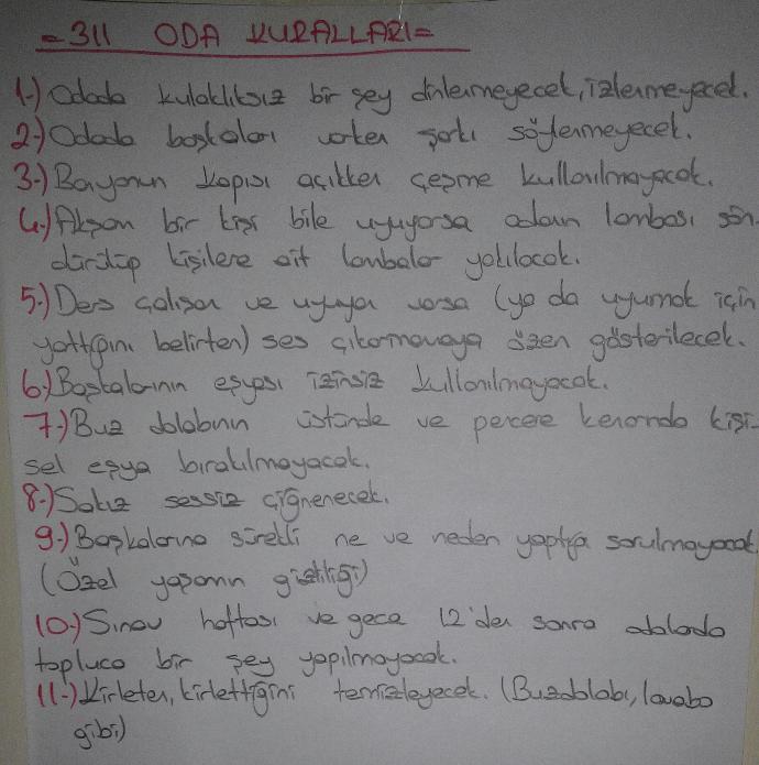 Yurt ve oda arkadaşı problemi, sizce bundan sonrası için ne yapılabilir?