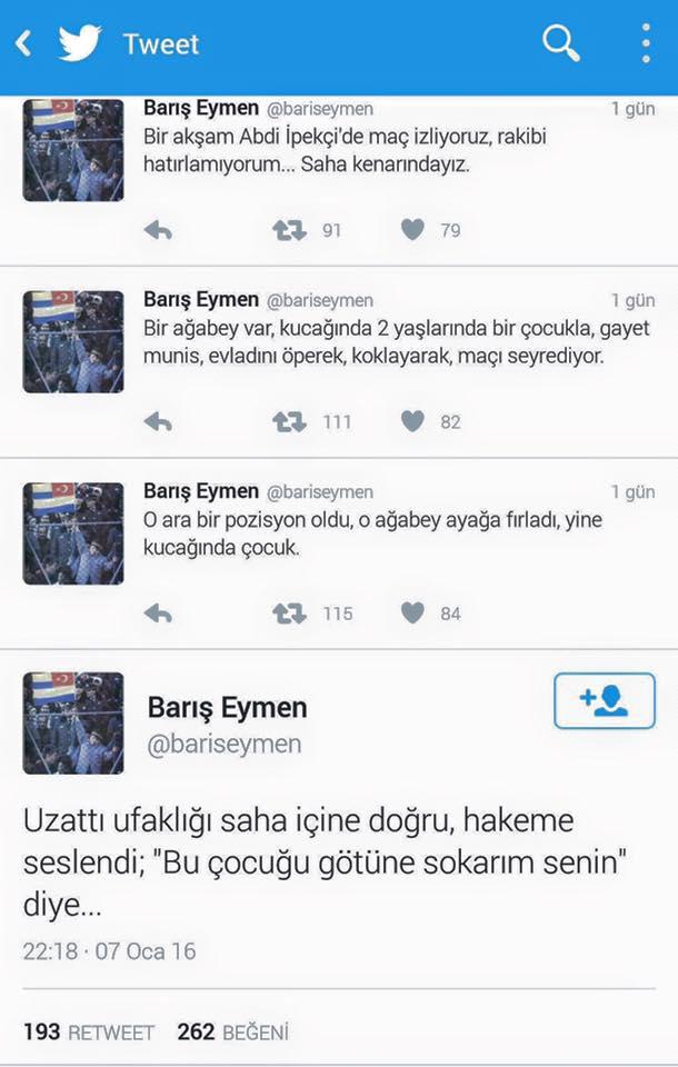 spor sevene lafım yok ama futbolu olması gerekenden fazla seveni sevemiyorum, haksız mıyım?