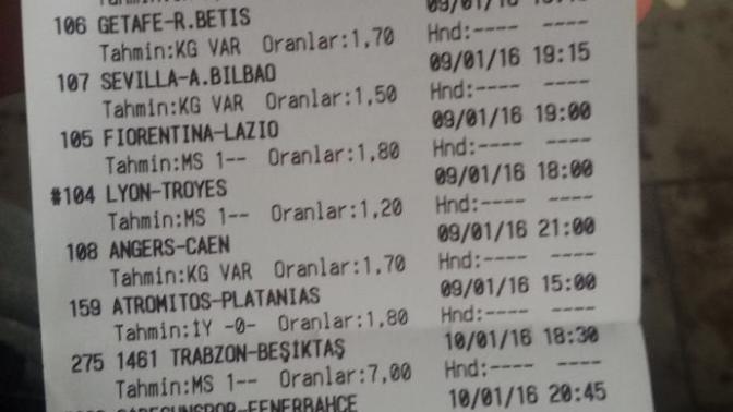 Iddaa dan anlayan beyler bu kupon sonucu ne soylermisiniz?