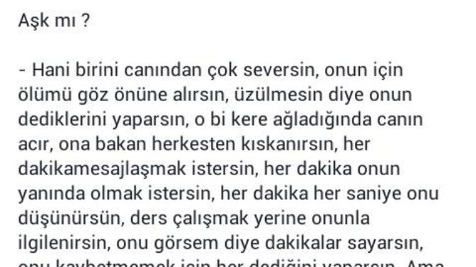 Aşk mı? aşk nedir sizce, sevgi, sevmek nedir?