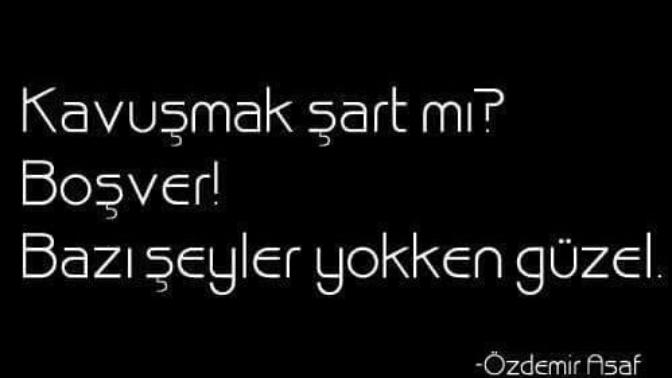 Kavuşmak şart mı?