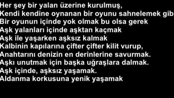 İnsan aşktan kaçabilir mi?