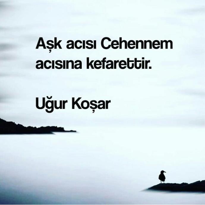 Aşk acısı çekmek cehennem acısına kefaretmiş? 