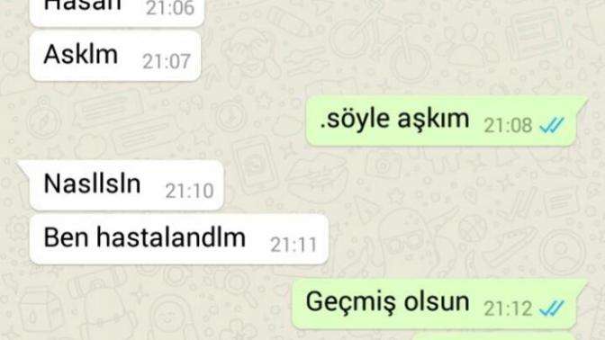 Annem ve babamın wp konuşması; ya çok tatlı değiller mi ama 😄🙈?