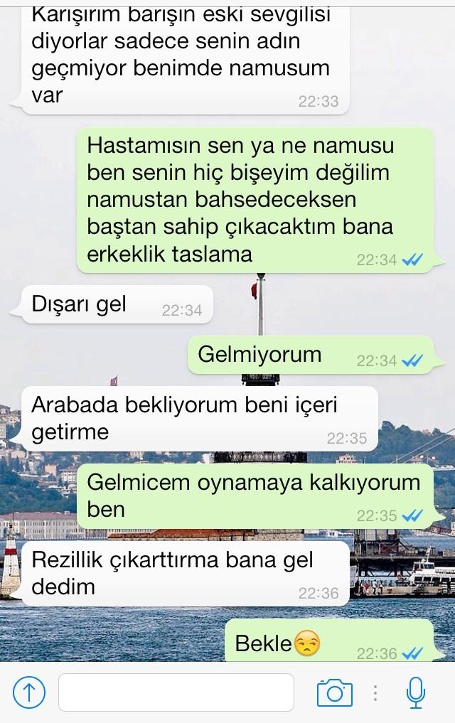Düğünde giydiğim etek yüzünden?