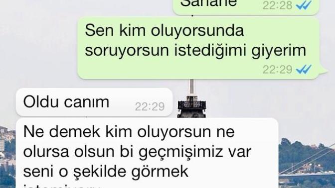 Düğünde giydiğim etek yüzünden?