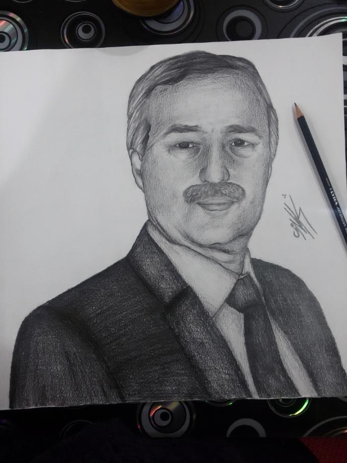 Nasıl olmuş portre çizimim?