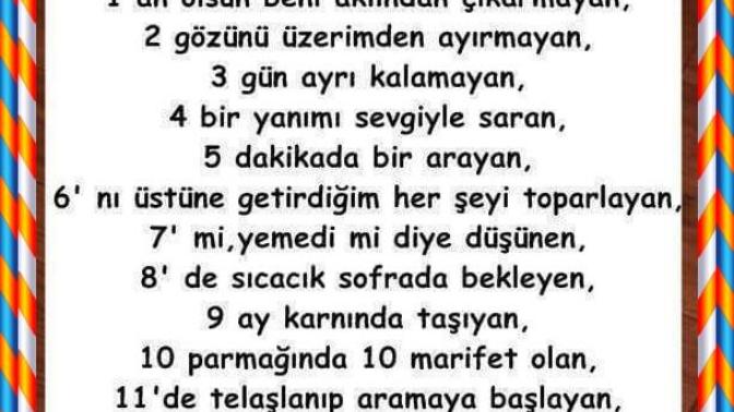 Anne sevgisi, nasıl anlatılmış?
