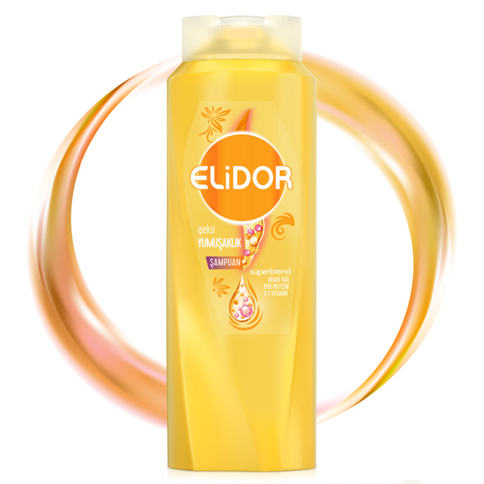 Elidor Superblend Saç Bakım Şampuanı İpeksi Yumuşaklık