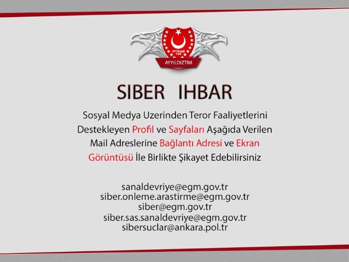 Terör Faaliyet'i İçeren Sayfalar Görünce Napıyosunuz?