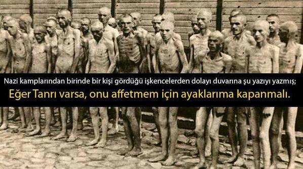 Eğer Tanrı Varsa Onu Affetmem İçin Ayaklarıma Kapanmalı?
