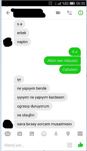 Sizce bu mesajda ne hakkında konuşuluyor (RESİMLİ)?