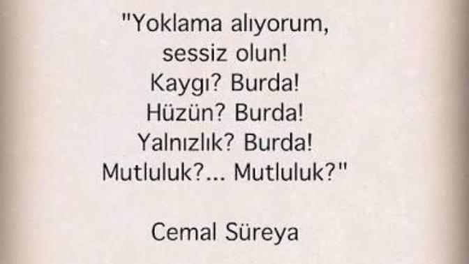 En sevdiğiniz şiirleri yazar misiniz?