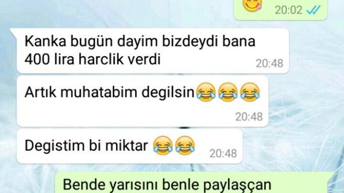 400 liraya insan kendini Sakıp Sabancı sanar mı ya? 😂😂?