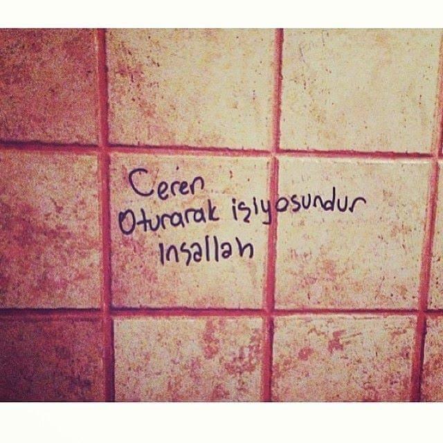 Bu duvar yazısı ne demek ne anlama geliyor  bir  kız olarak ne anlayım?