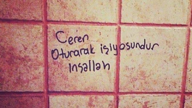 Bu duvar yazısı ne demek ne anlama geliyor  bir  kız olarak ne anlayım?