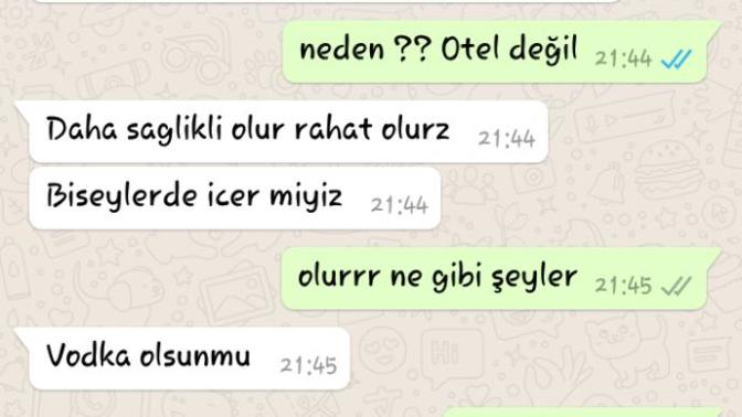 Sevgilimle olan yazismamiz ne yapmaya çalışıyor?