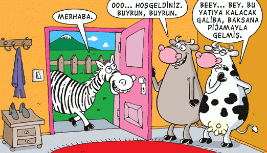 Yatılı misafir Olur mu?... Severmisiniz Çiledenmi Çıkarsınız?