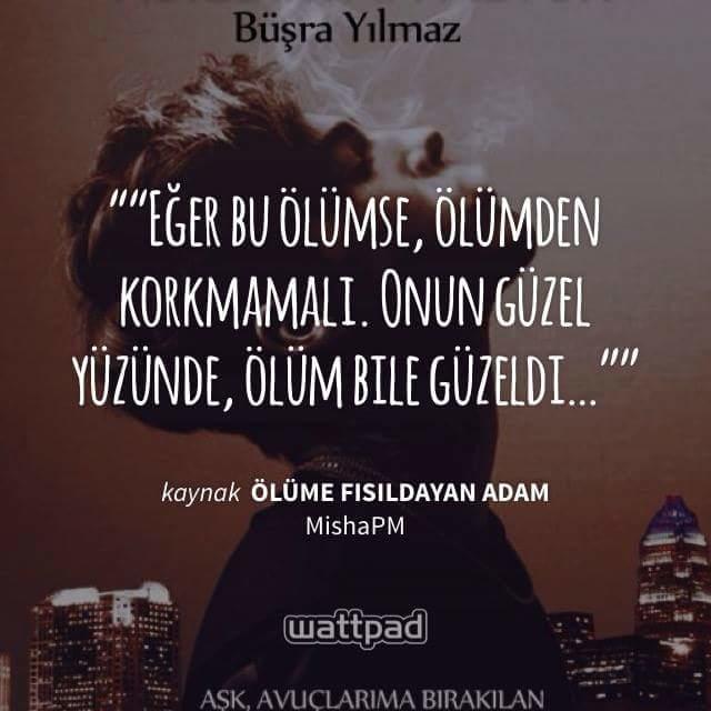 Ölüme fısıldayan adam okuyan var mı?