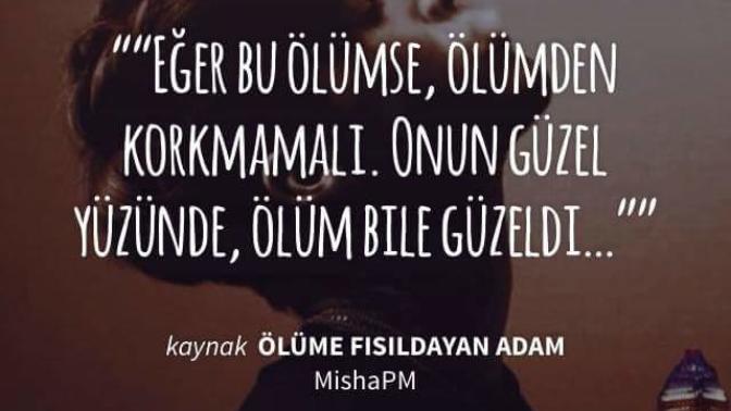 Ölüme fısıldayan adam okuyan var mı?
