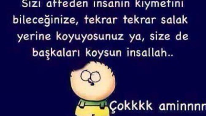 Sizi de salak yerine koymaya çalışan var mı?