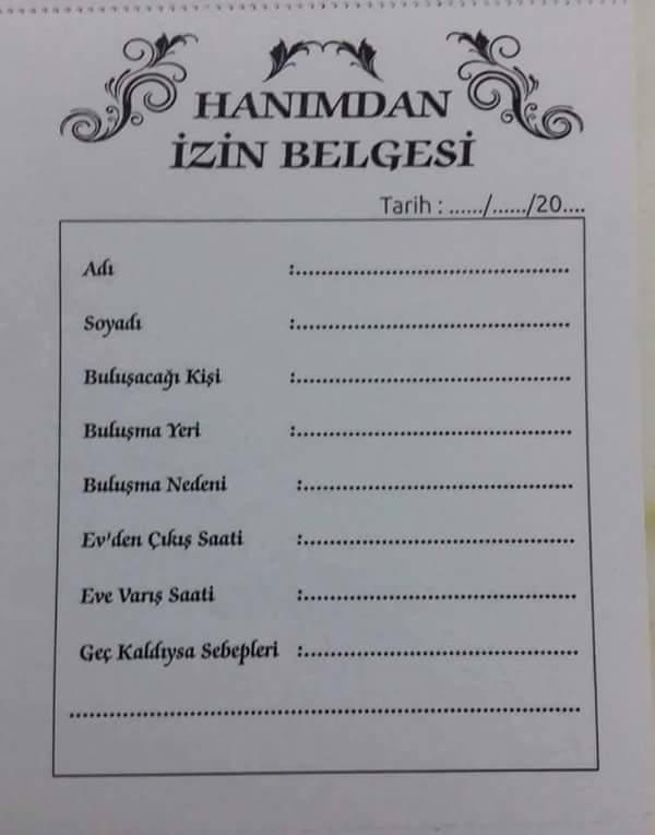 Hanımdan izin belgesi çıkarttım çok satarmı? 