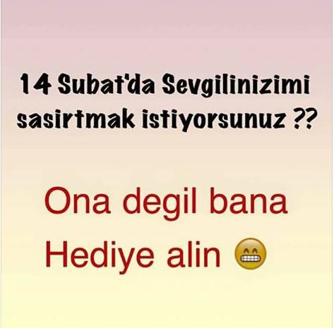 14  Şubat  yaklaşıyor. sevgilinizi şaşırtmak istermisiniz?