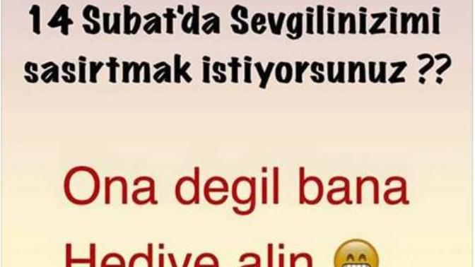 14  Şubat  yaklaşıyor. sevgilinizi şaşırtmak istermisiniz?