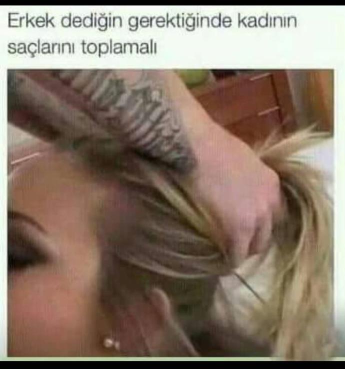Sizcede erkek sevdiği kızın saçların toplamalı mı :) ???